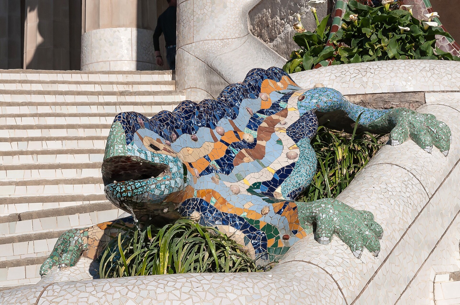 El Drac del Park Güell de Barcelona
